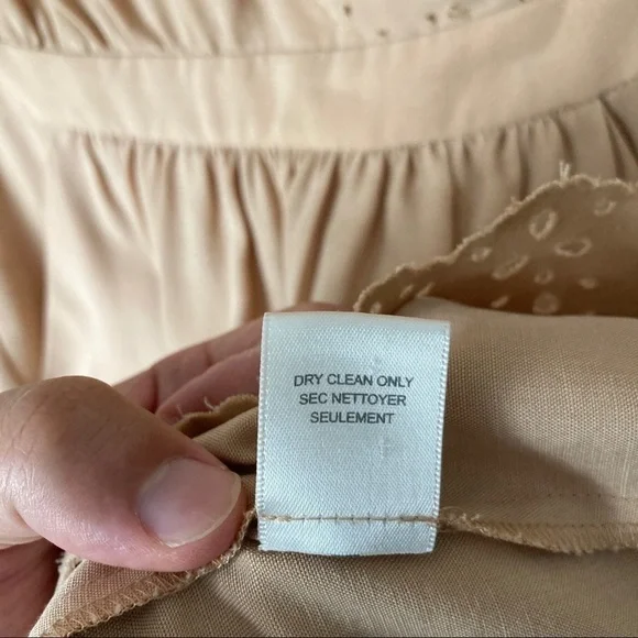 Rebecca Taylor Laser Cut Scalloped Feminine Flattering Dress - Picture 10 of 10